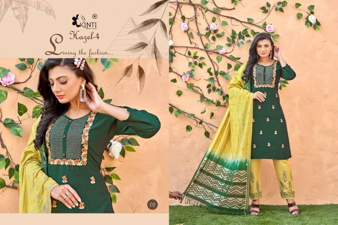 Hazel 4 By Kinti Colors Readymade Salwar Suits Catalog